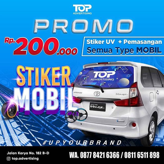 Stiker Mobil